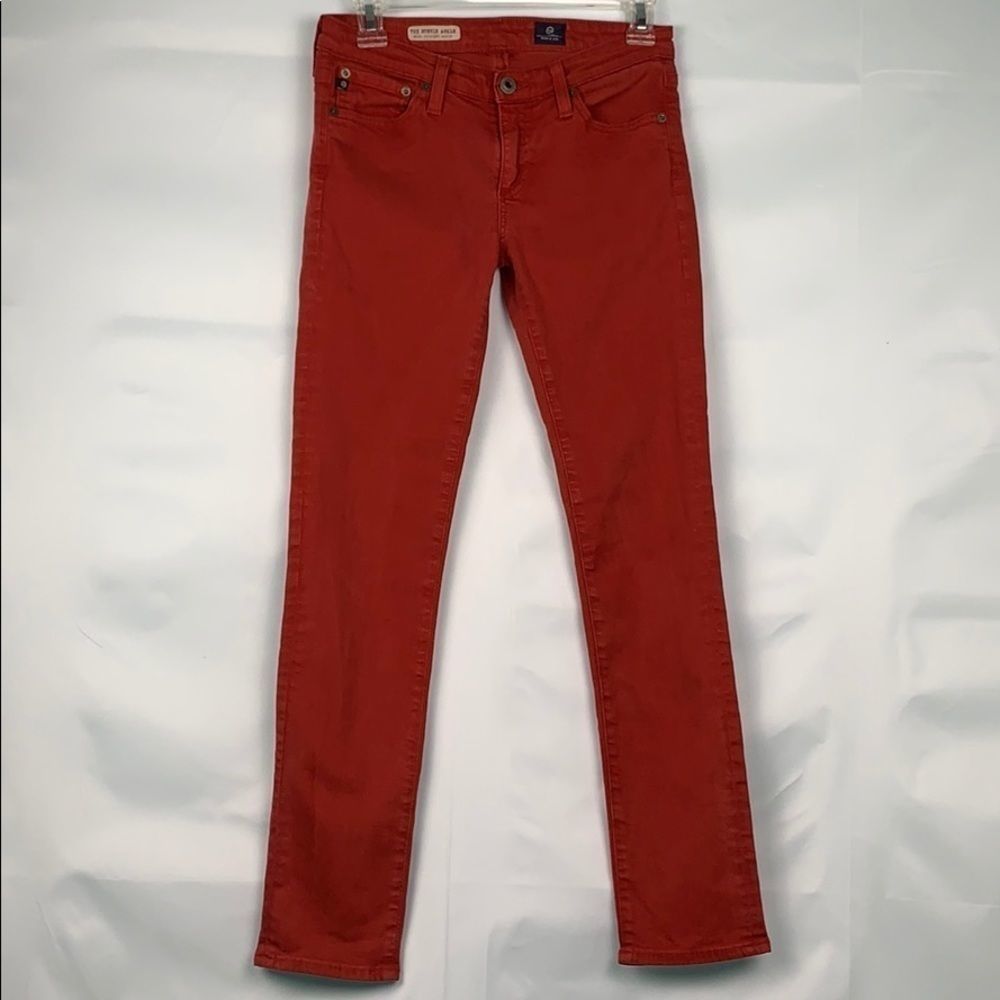 AG Adriano Goldschmied the Stevie ankle rust jean